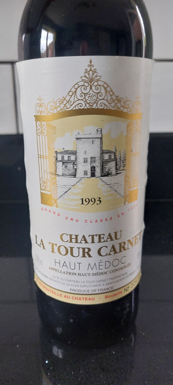 Chateau La Tour Carnet 4eme Cru Classe, Haut-Medoc