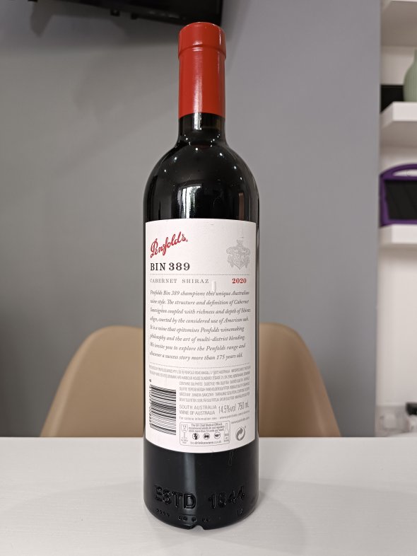 Penfolds, Bin 389 Cabernet Shiraz, South Australia