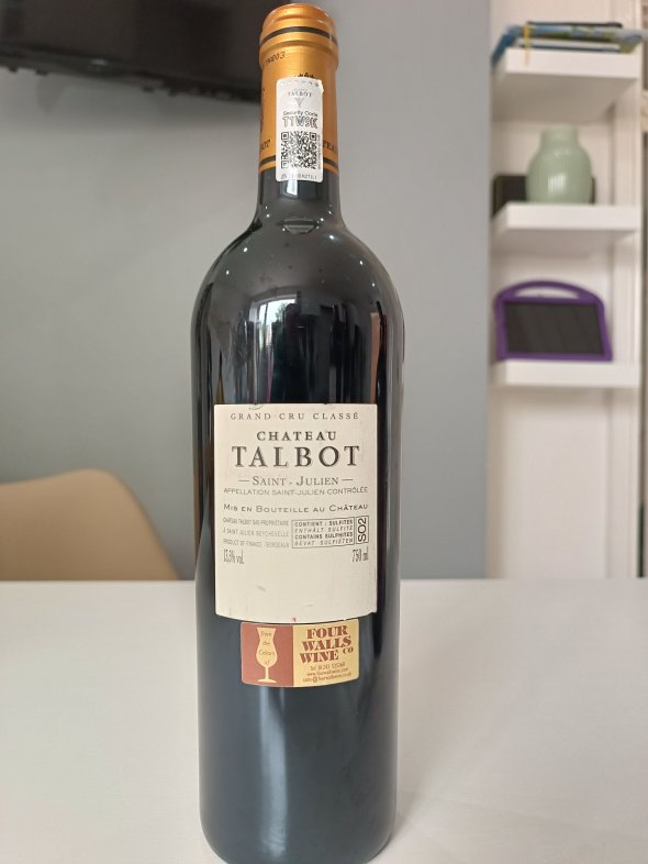 Chateau Talbot 4eme Cru Classe, Saint-Julien
