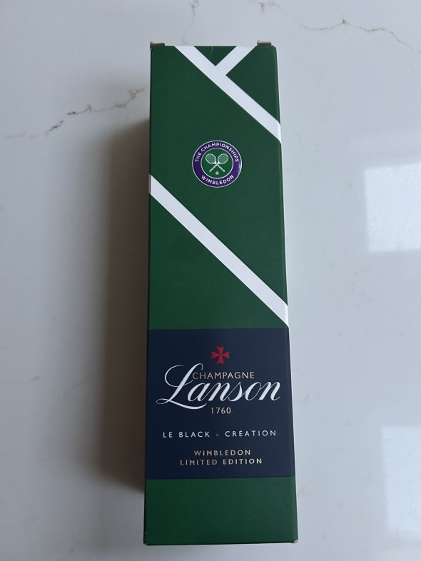Lanson Le Black Creation Wimbledon Edition