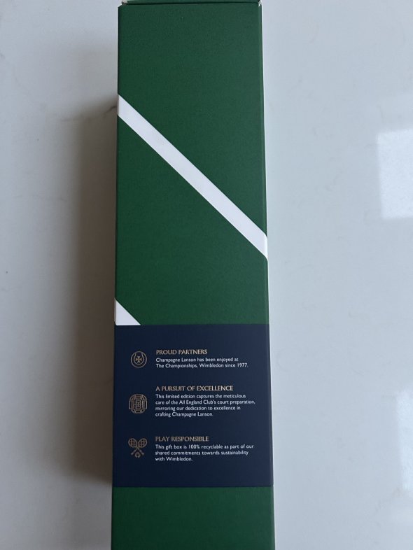 Lanson Le Black Creation Wimbledon Edition