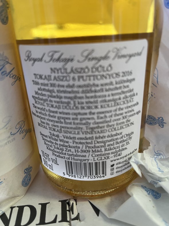Royal Tokaji, Nyulaszo 6 Puttonyos, Tokaj
