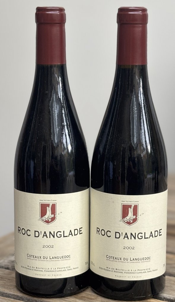 Roc d'Anglade Coteaux de Langeudoc, Gard. Two bottles.