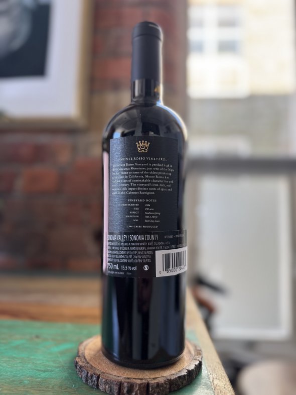 Louis Martini, Monte Rosso Vineyard Cabernet Sauvignon, Sonoma Valley