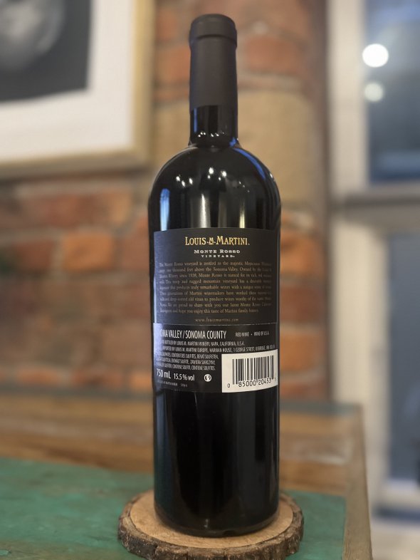 Louis Martini, Monte Rosso Vineyard Cabernet Sauvignon, Sonoma Valley