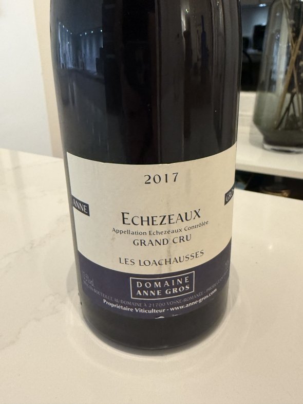 Domaine Anne Gros, Echezeaux Grand Cru, Les Loachausses