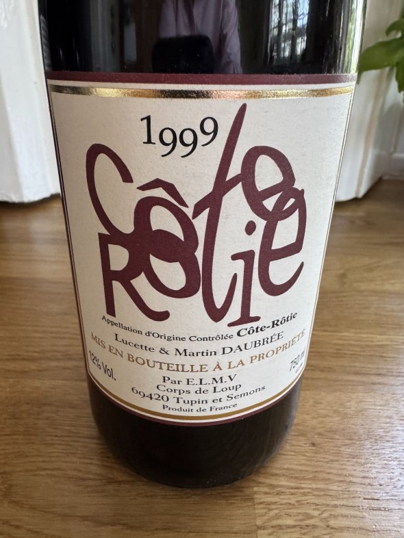 Famille Daubree Corps de Loup, Cote Rotie