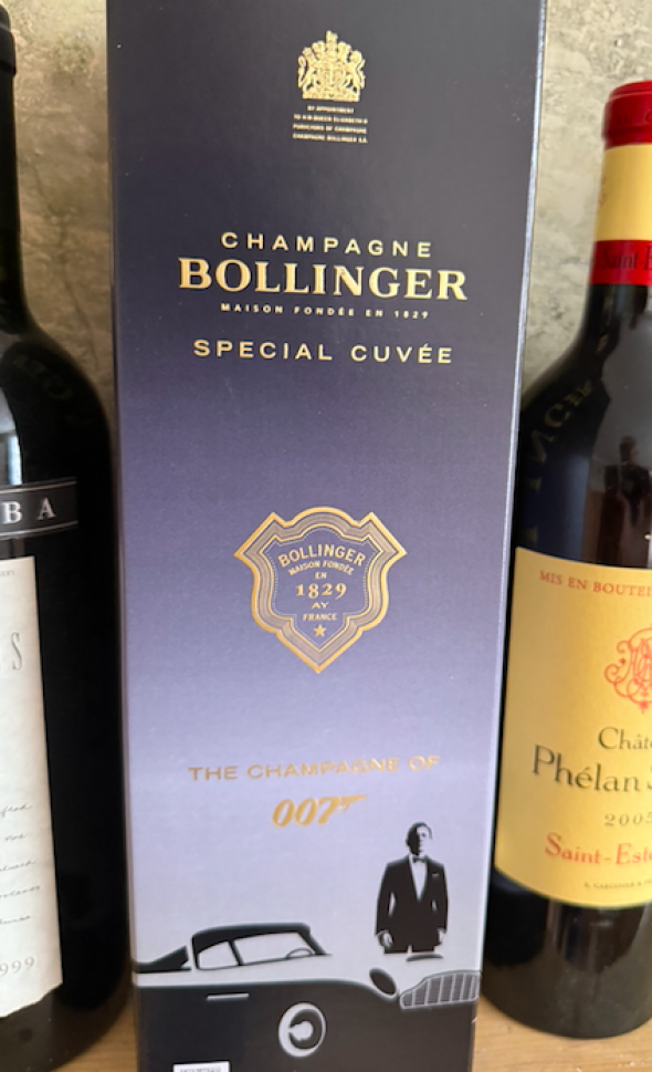 Bollinger, La Grande Annee James Bond 007