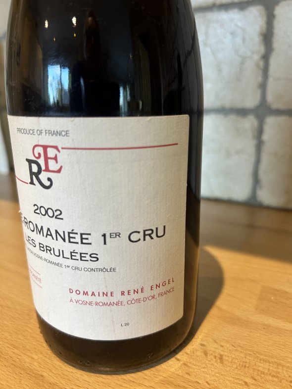 Domaine Rene Engel, Vosne-Romanee Premier Cru, Aux Brulees
