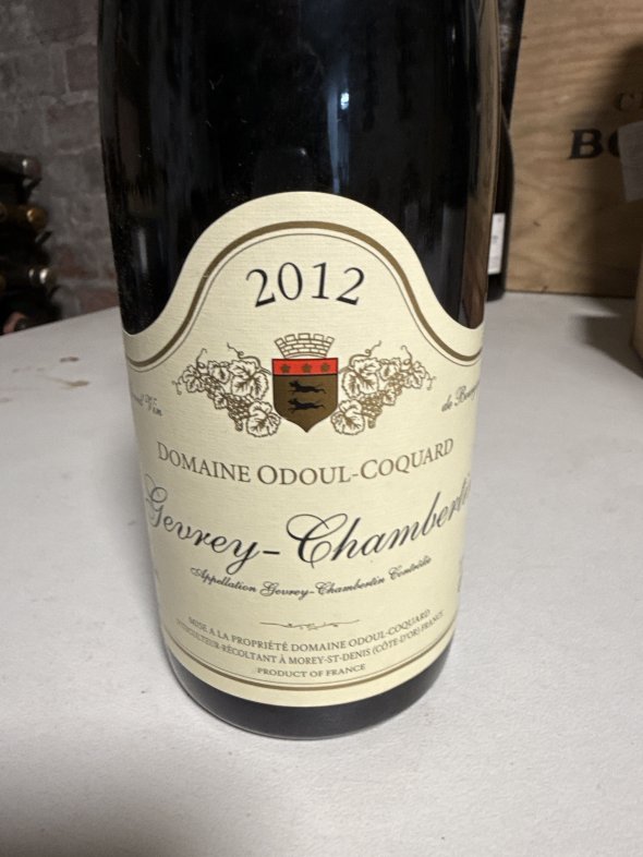 Domaine Odoul-Coquard Gevrey Chambertin