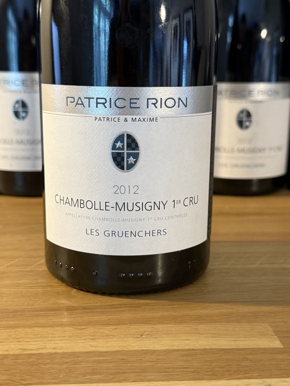 Michele et Patrice Rion, Chambolle-Musigny Premier Cru, Les Gruenchers