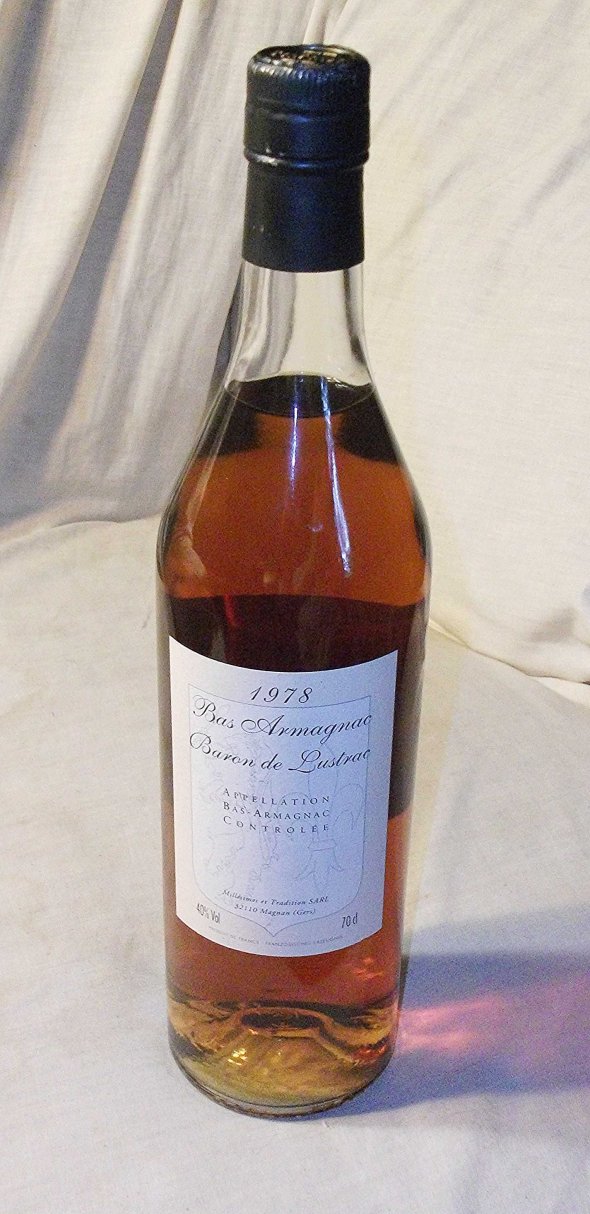 1978 Bas Armagnac, Baron de Lustrac.  