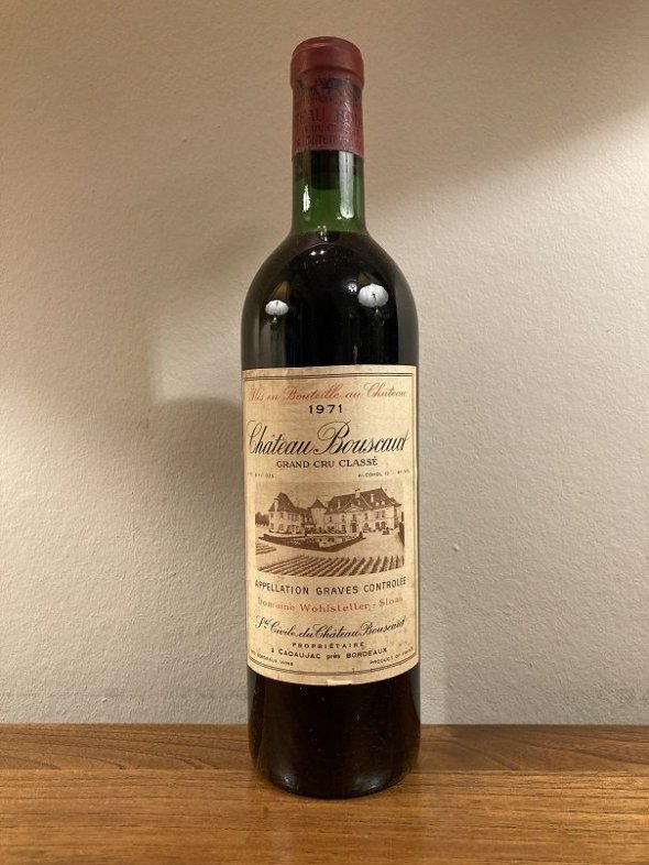 Chateau Bouscaut, Rouge Cru Classe, Pessac-Leognan