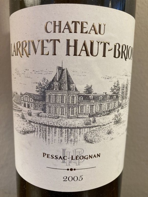 Chateau Larrivet Haut-Brion, Blanc, Pessac-Leognan