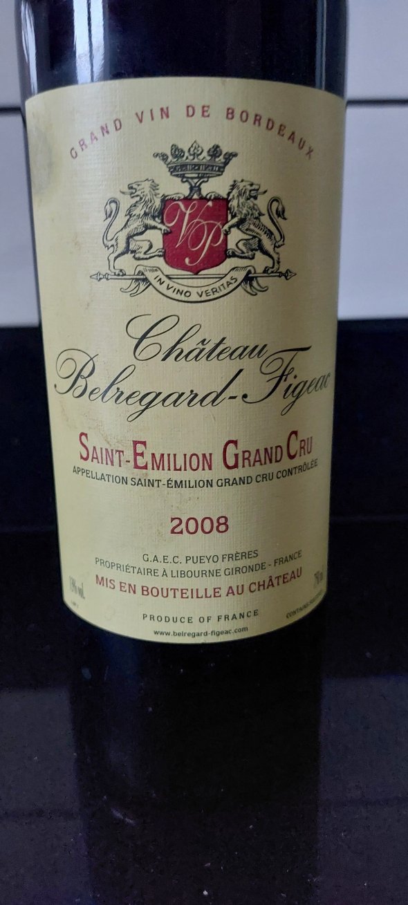 Chateau Belregard-Figeac, Saint-Emilion Grand Cru