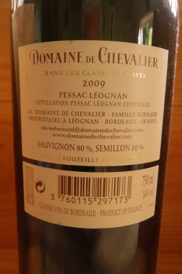Domaine Chevalier Blanc, Pessac-Leognan