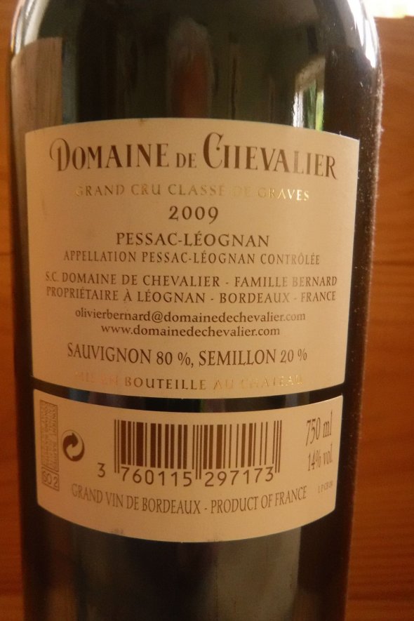 Domaine Chevalier Blanc, Pessac-Leognan
