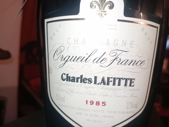 Charles Lafitte, Orgueil de France Brut