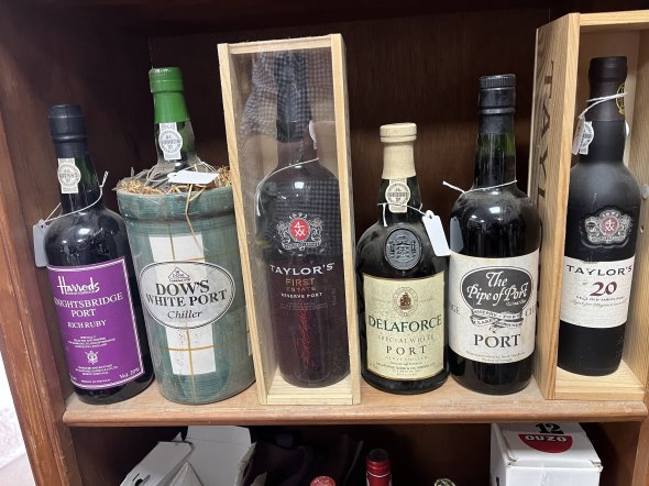 6 X Mixed Ports Inc Taylors 20 YO Tawny 50CL