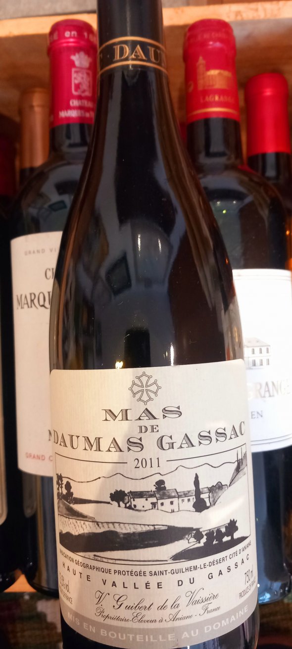 Mas de Daumas Gassac, Rouge, Saint-Guilhem-le-Desert