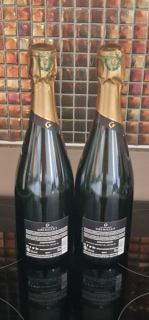 2 Gremillet Champagne, Brut NV