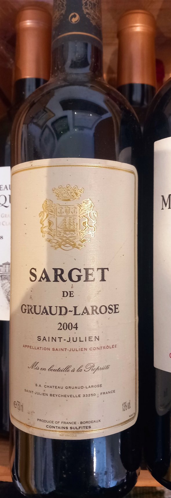 Sarget de Gruaud Larose, Saint-Julien