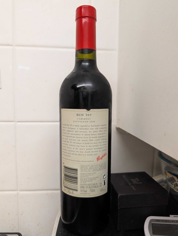 Penfolds, Bin 707 Cabernet Sauvignon, South Australia