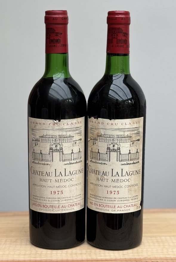 1975 Chateau La Lagune, 3rd growth Bordeaux, 2 bottles