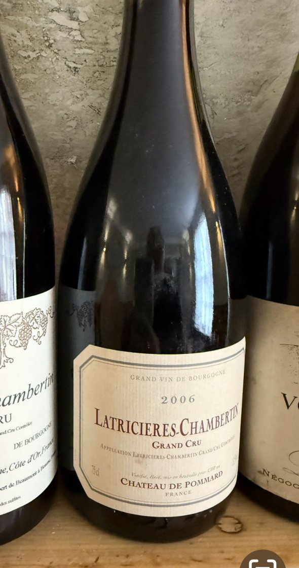 Chateau de Pommard, Latricieres-Chambertin Grand Cru