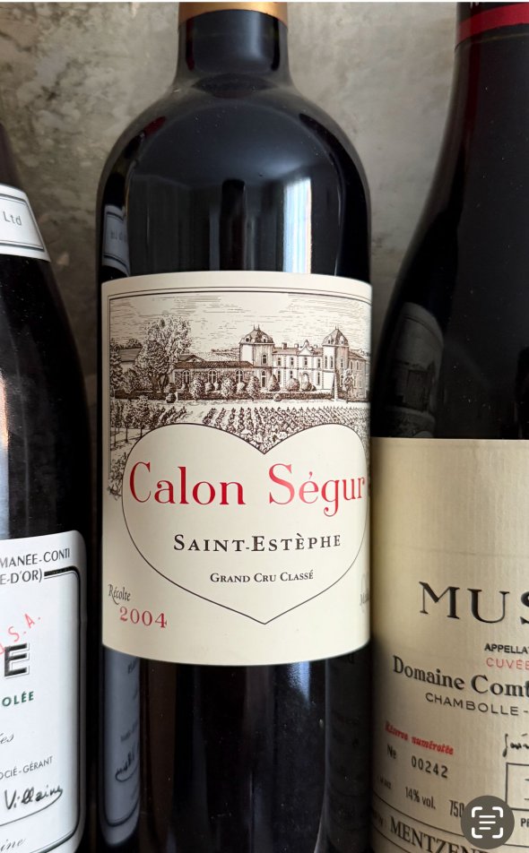 Chateau Calon Segur 3eme Cru Classe, Saint-Estephe