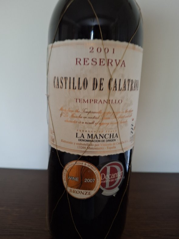 Castillo de Calatrava, Tempranillo Reserva 