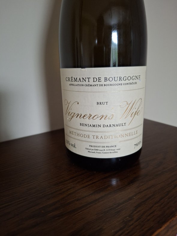 Benjamin Darnault, Cremant de Loire, Vigneron's Wife