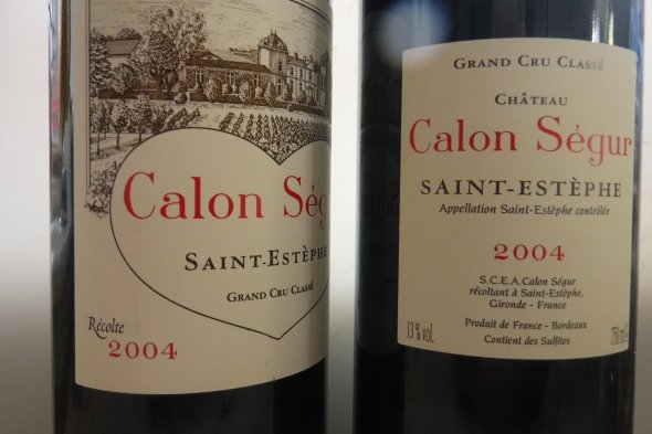 Chateau Calon Segur 3eme Cru Classe, Saint-Estephe