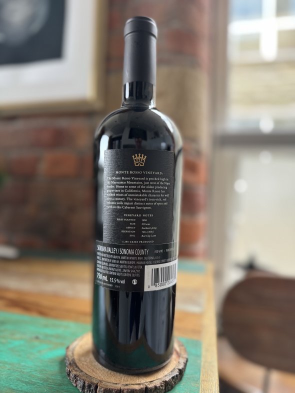 Louis Martini, Monte Rosso Vineyard Cabernet Sauvignon, Sonoma Valley