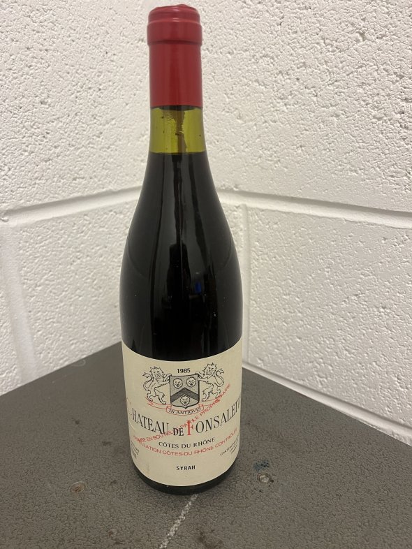 Chateau de Fonsalette, Cotes du Rhone, Syrah