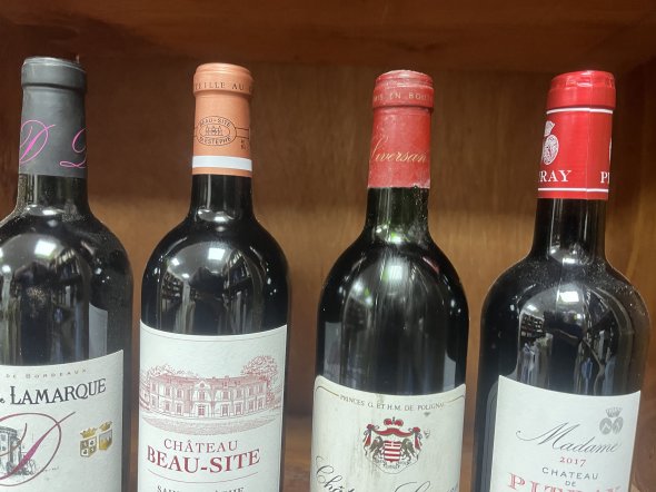 4 X Mixed Bordeaux Chateau 