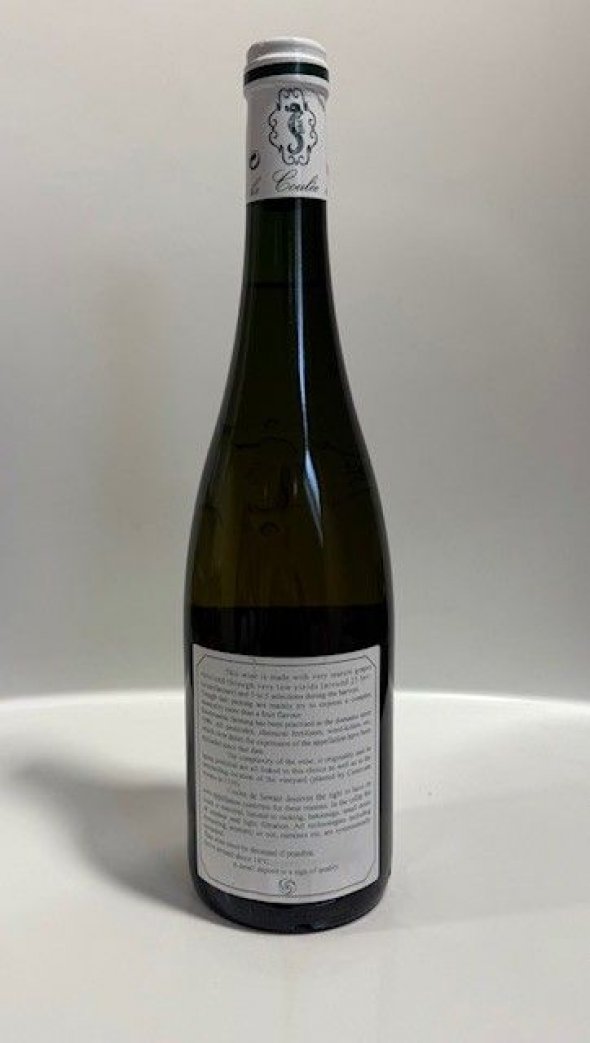 Nicolas Joly, Clos de la, Coulee de Serrant, Savennieres