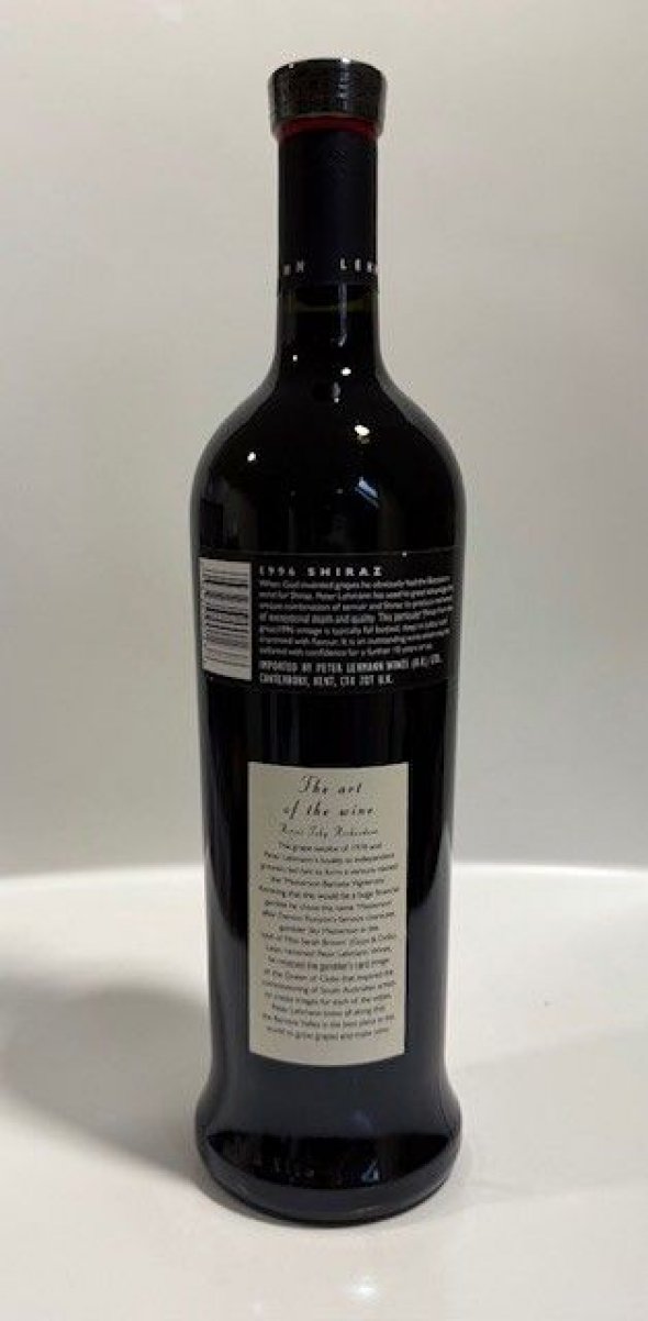 Peter Lehmann, The Barossa Shiraz, Barossa Valley