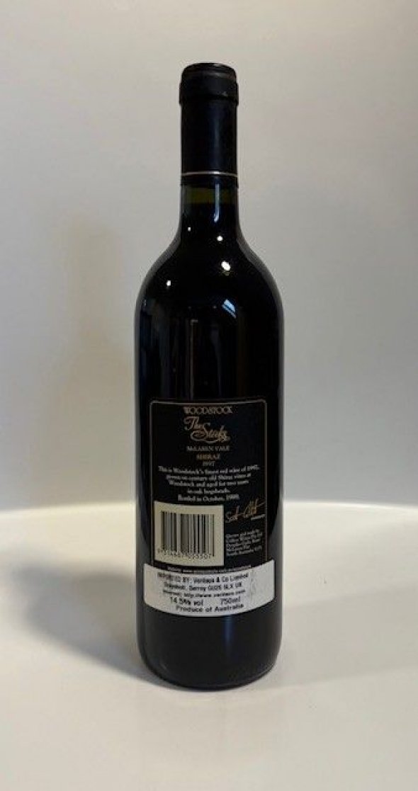 Woodstock, The Stocks Shiraz, McLaren Vale