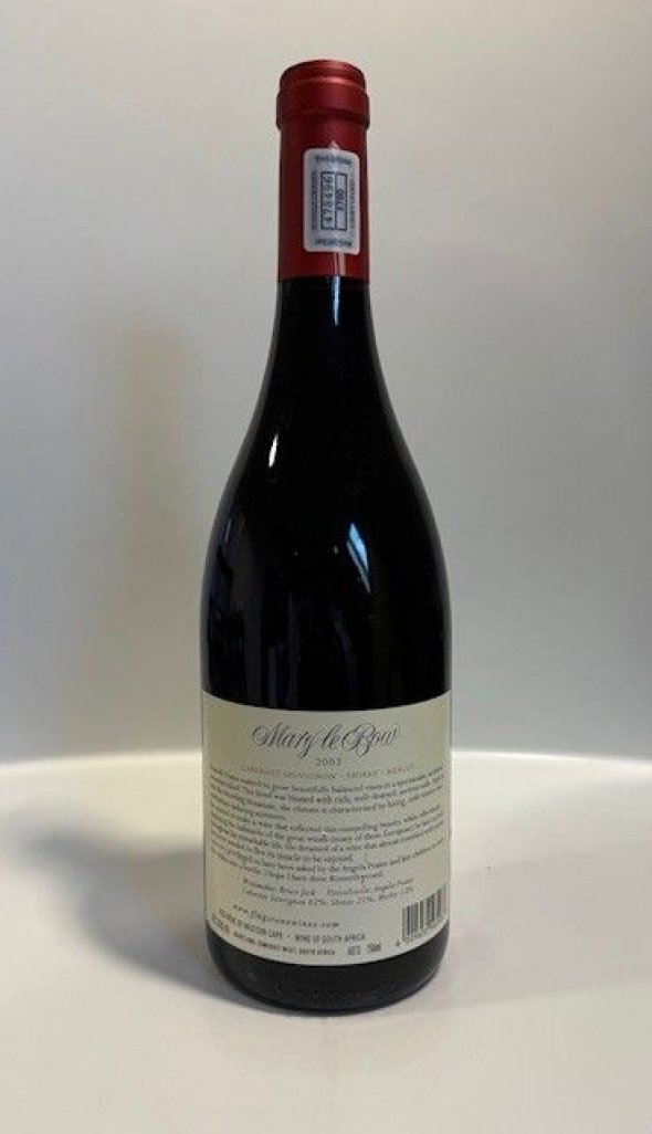 Bruce Jack, Mary Le Bow, Western Cape