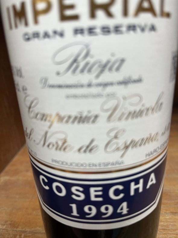 CVNE, Gran Reserva Imperial, Rioja