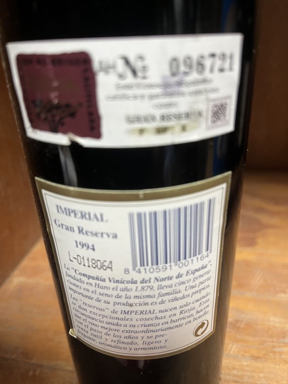 CVNE, Gran Reserva Imperial, Rioja