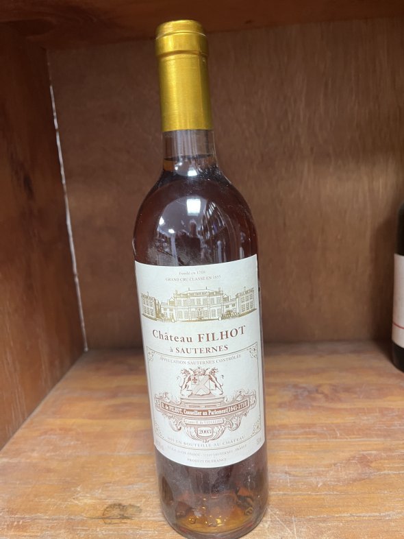 Chateau Filhot 2eme Cru Classe, Sauternes