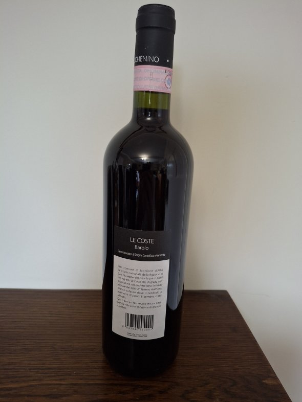 Pecchenino, Barolo, Le Coste