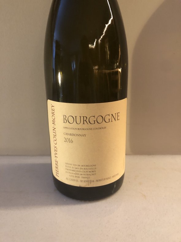 Pierre-Yves Colin-Morey, Bourgogne, Chardonnay
