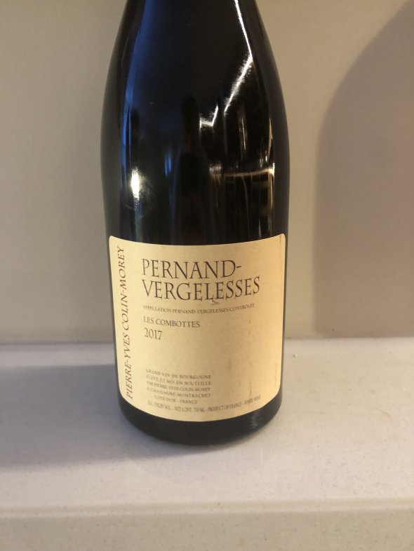 Pierre-Yves Colin-Morey, Pernand-Vergelesses, Les Combottes
