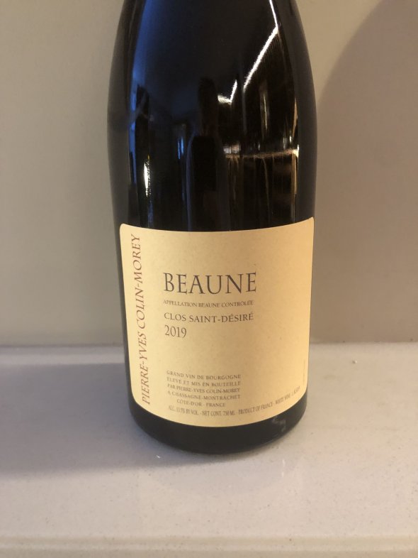 Pierre-Yves Colin-Morey, Beaune, Clos St. Desire Blanc