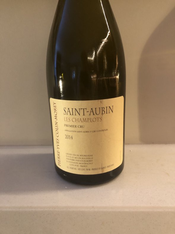 Pierre-Yves Colin-Morey, Saint-Aubin Premier Cru, Les Champlots