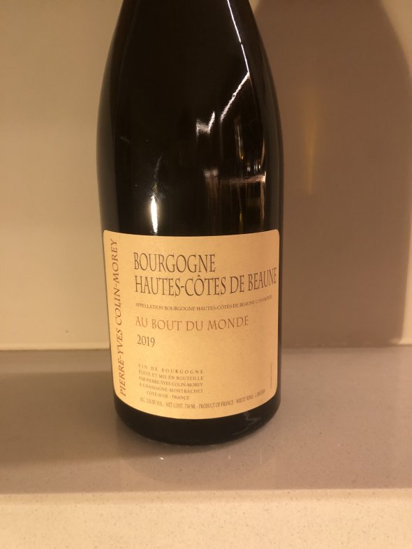 Pierre-Yves Colin-Morey, Bourgogne, Hautes Cotes de Beaune Au Bout du Monde