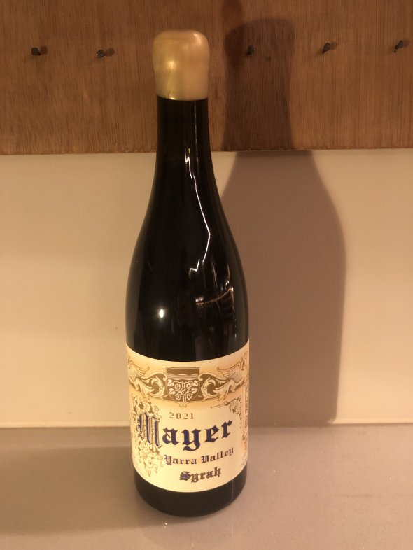 Timo Mayer, Syrah, Yarra Valley